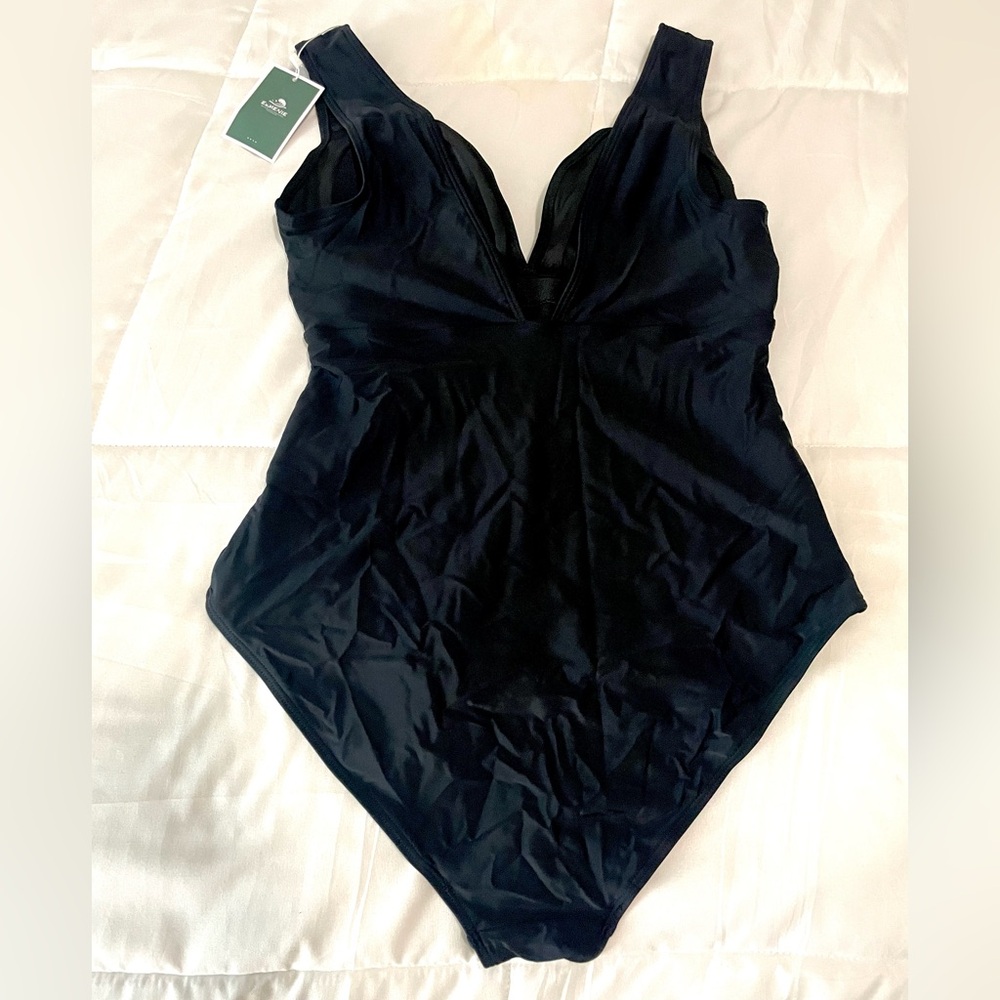 Eomenie Black One Piece Swimsuit - Picture 7 of 8